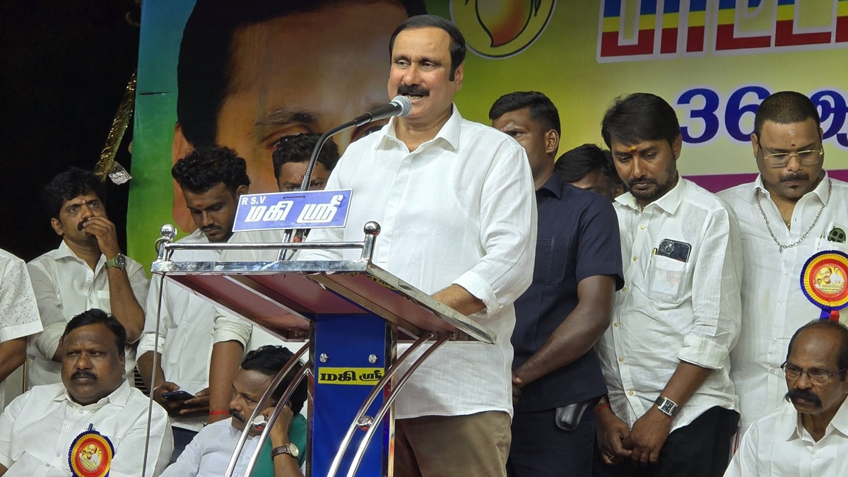 Anbumani asks in Tamil Nadu is democracy or sand smuggling regime