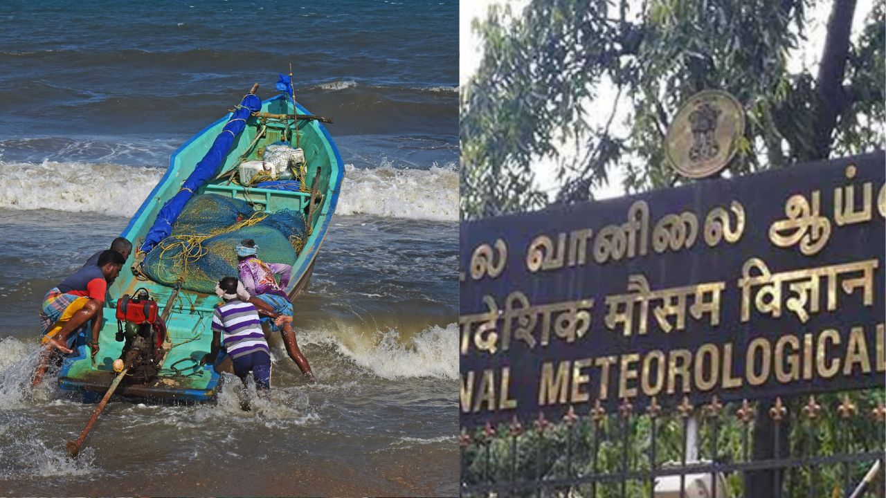 Chennai Meteorological Department has issued a warning to fishermen