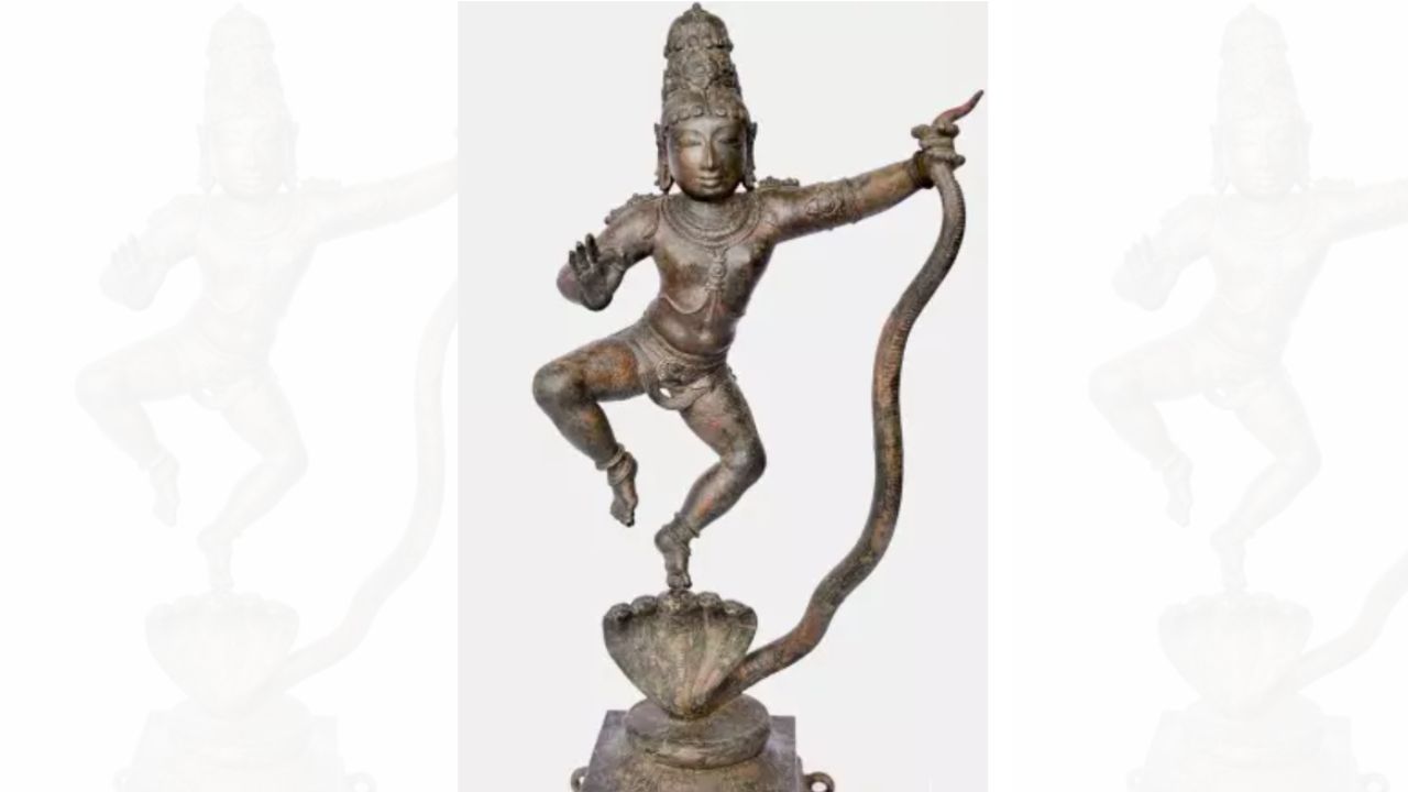 Chola era Krishna statue recovered from America