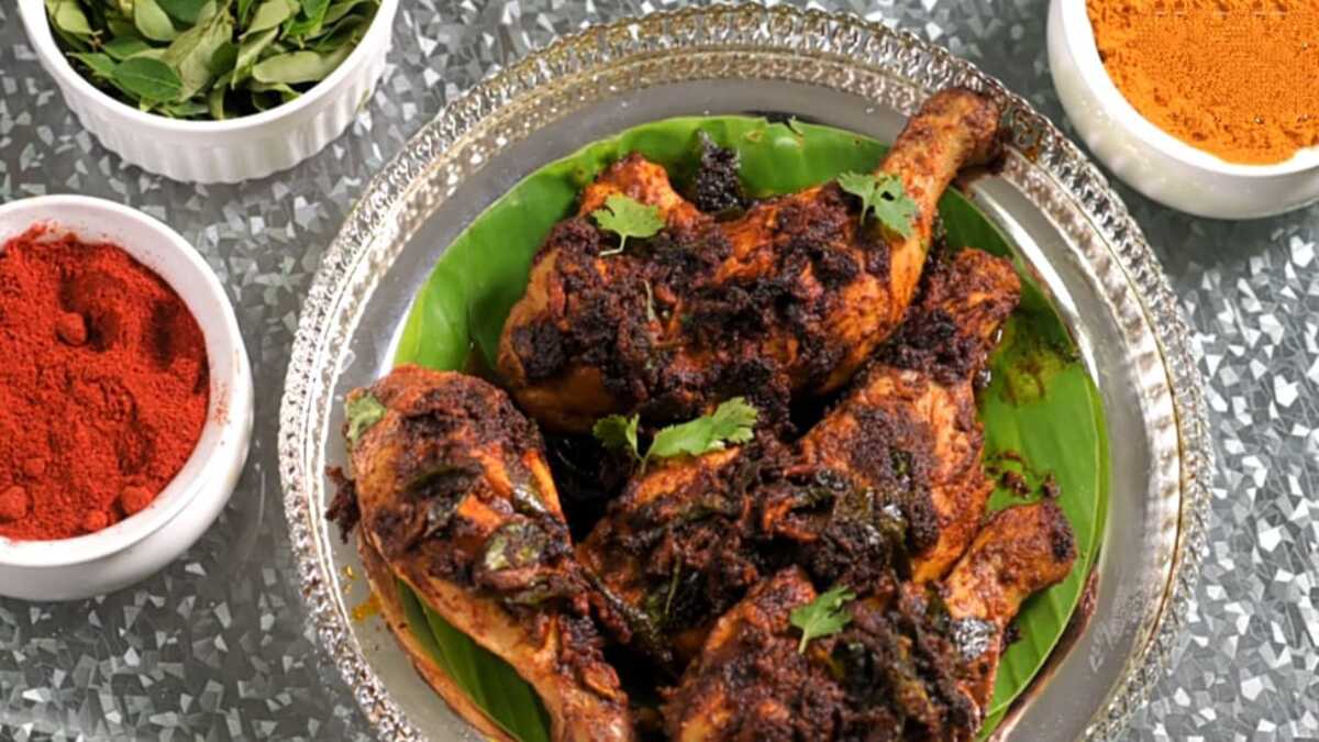 How to Make Masala Roast Chicken Chef Thamu Style