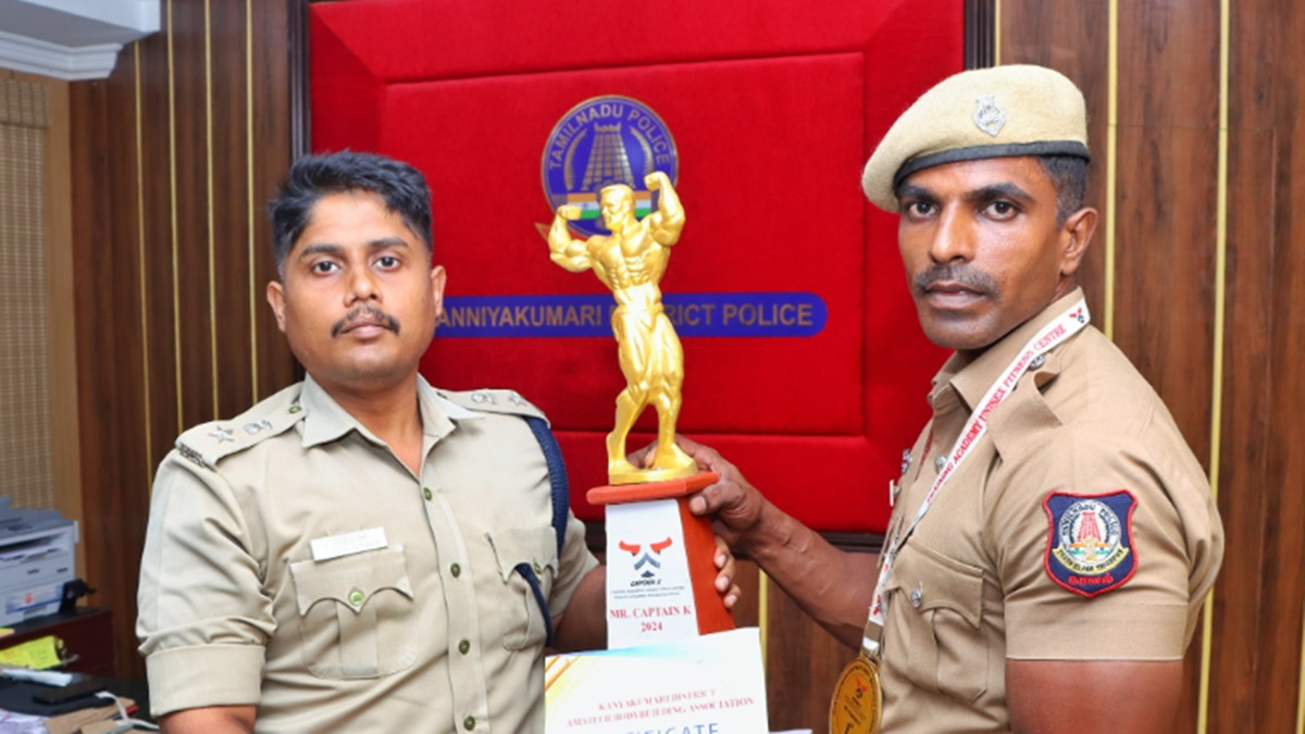 SP lauds Kanyakumari Police for winning the competition