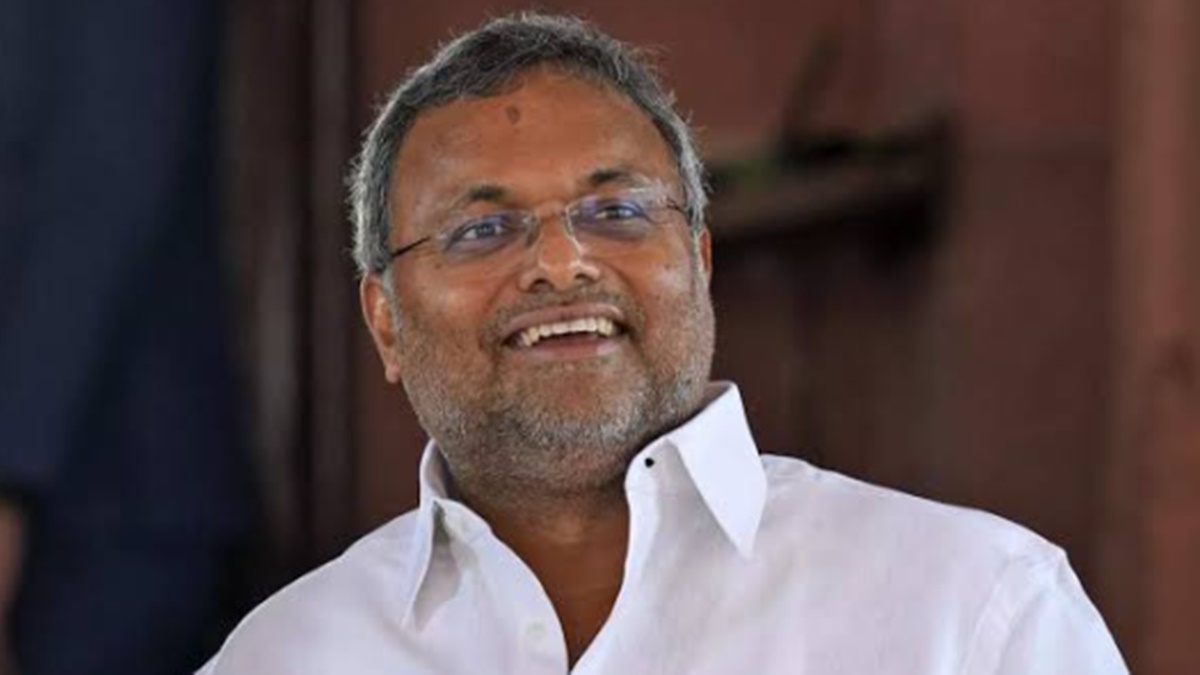 Karti P Chidambaram said Congress is the safest party for women