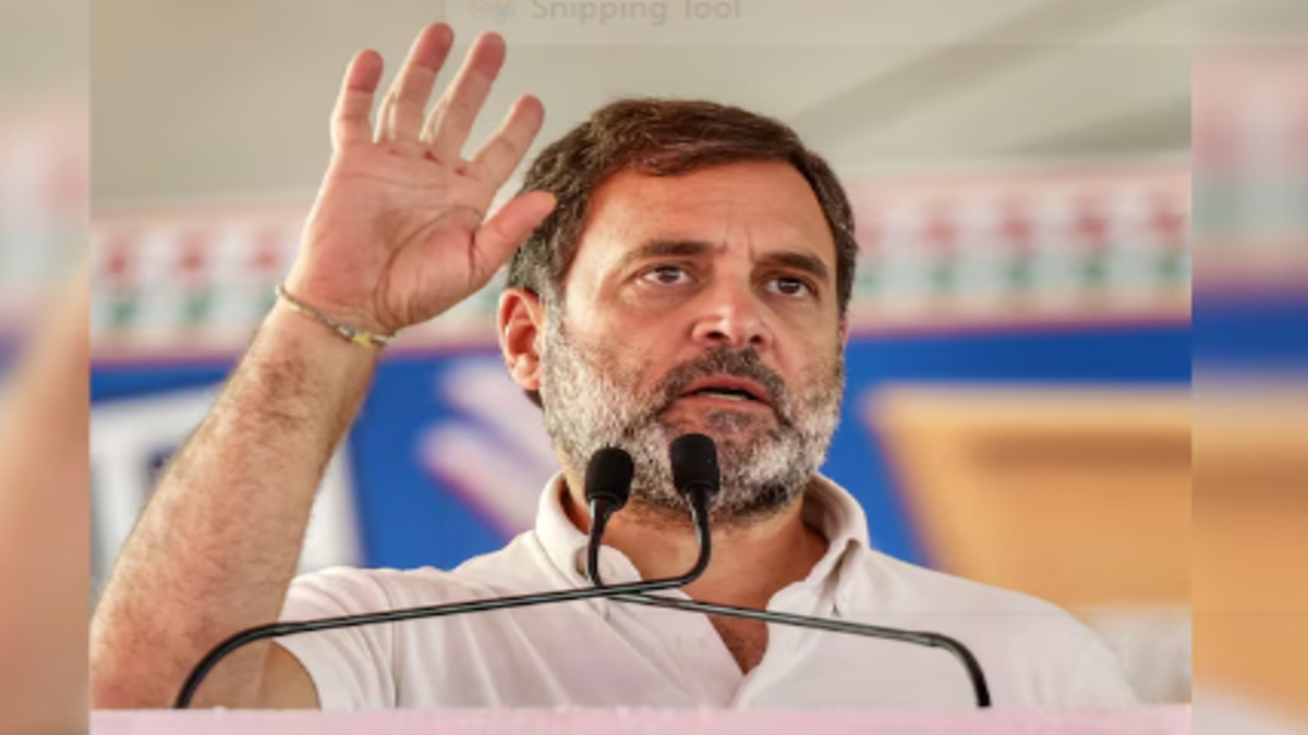 Rahul Gandhi asked the people of Jammu and Kashmir to vote for the India alliance
