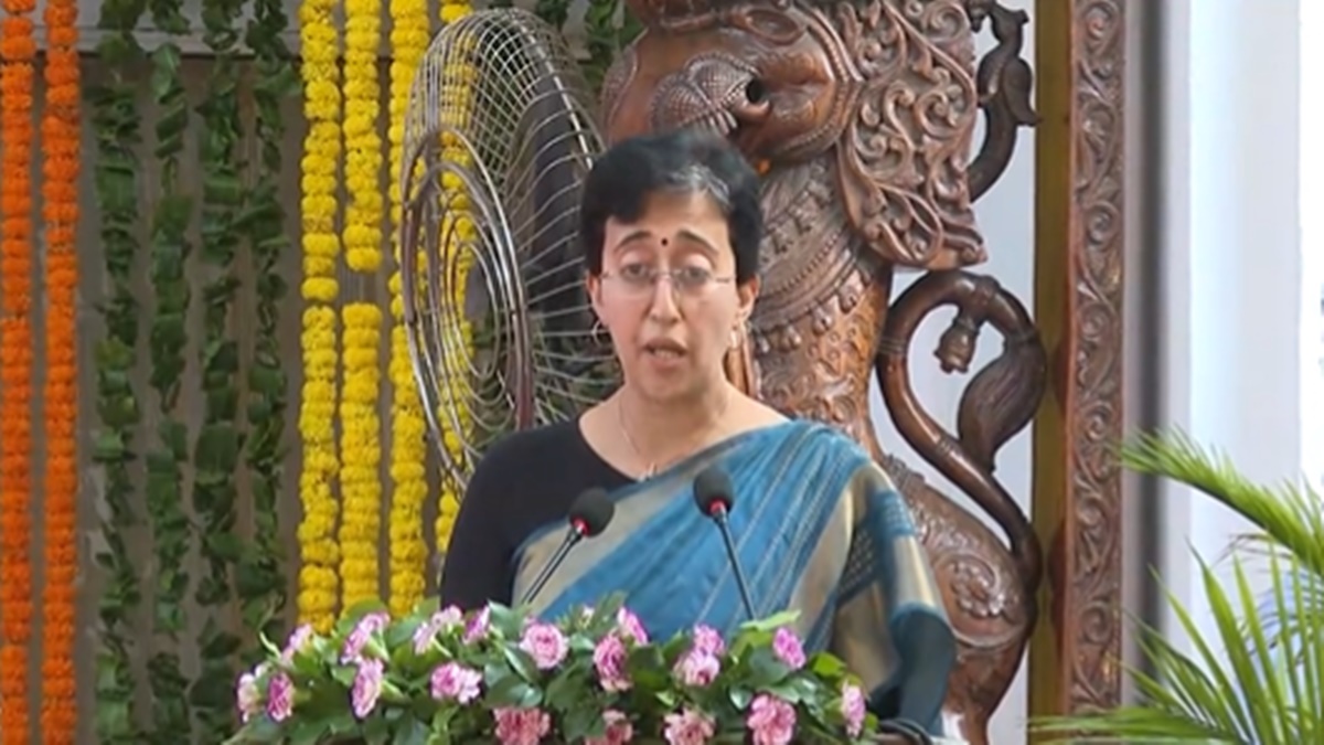 Atishi sworn in as Delhi Chief Minister