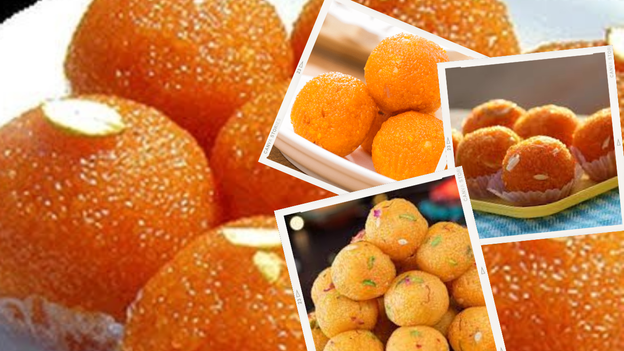 How to make navrathri special Orange Motichoor Laddu