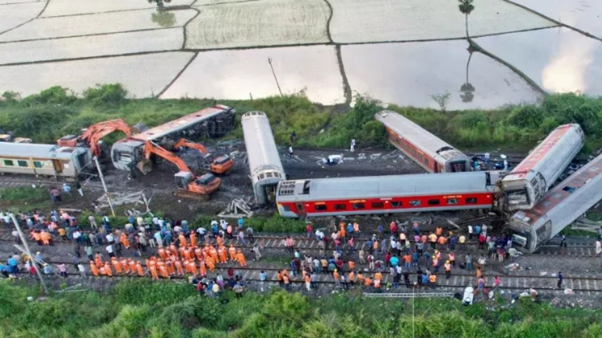 Passenger train accident in Chennai