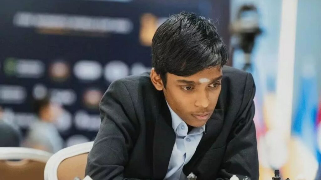 Praggnanandhaa beats Viswanathan Anand