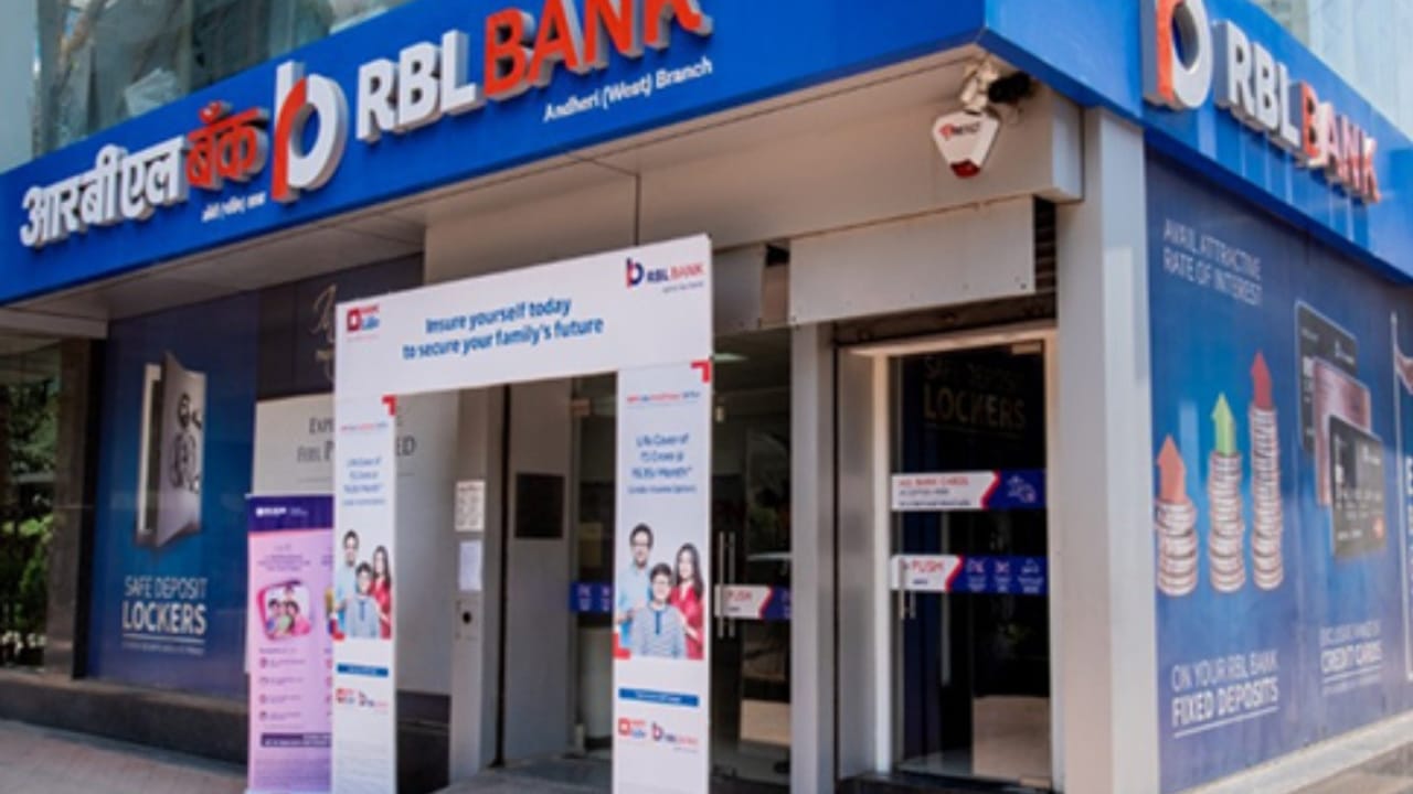 RBL Bank shares fell 13 percent