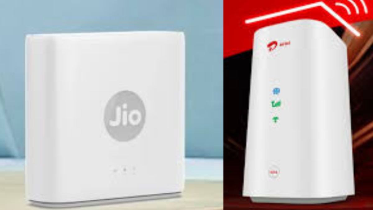 jio airfiber vs airtel xstream airfiber broadband plans comparison