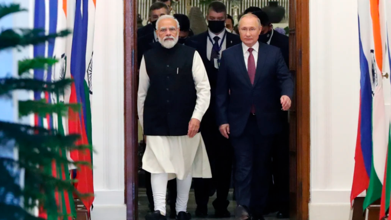 Russian President Putin to visit India