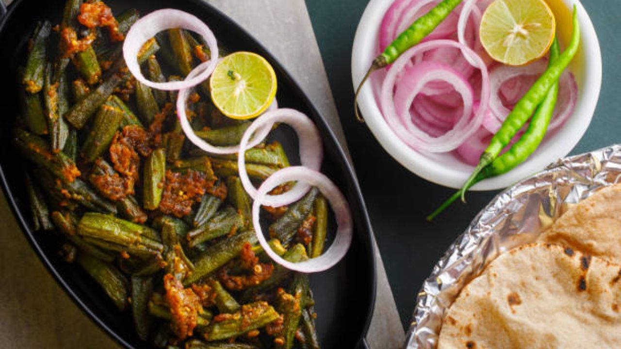 How to make fried Okra in a North Indian taste