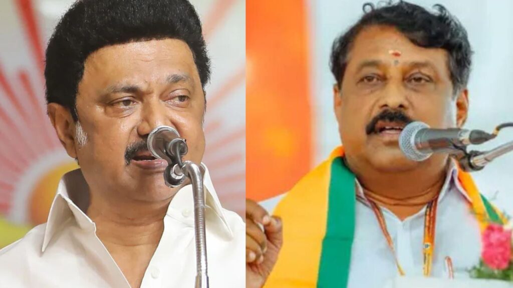 BJP state president Nainar Nagendran