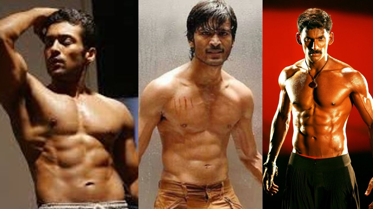 Suriya vs Dhanush Who was the first actor to appear with a six pack body in Tamil cinema
