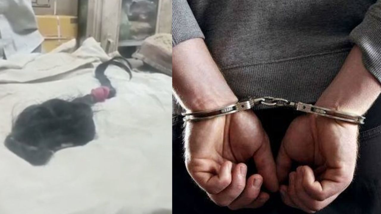 man cuts off wife's braid in Uttar Pradesh