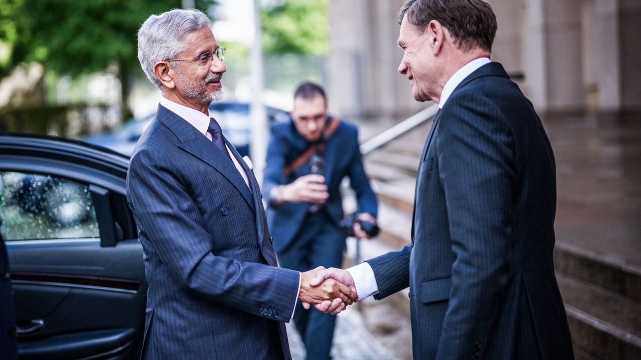 External affairs minister S Jaishankar says India will never give in to nuclear blackmail