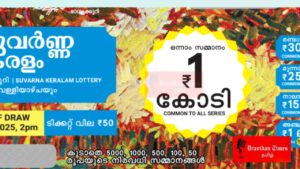 Kerala Lottery Suvarna Keralam SK 6 Lucky Draw results out