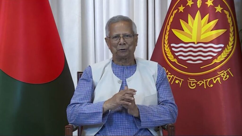 Muhammad Yunus says Bangladesh to hold elections in April 2026