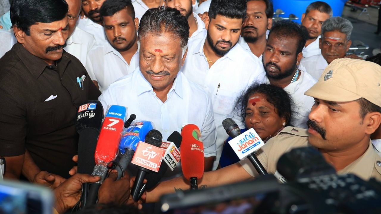 ஓ பன்னீர் செல்வம் 