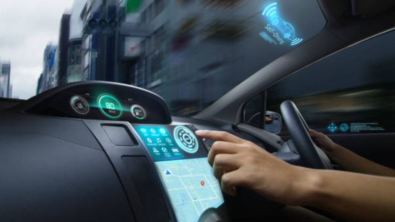 Touch screen cars