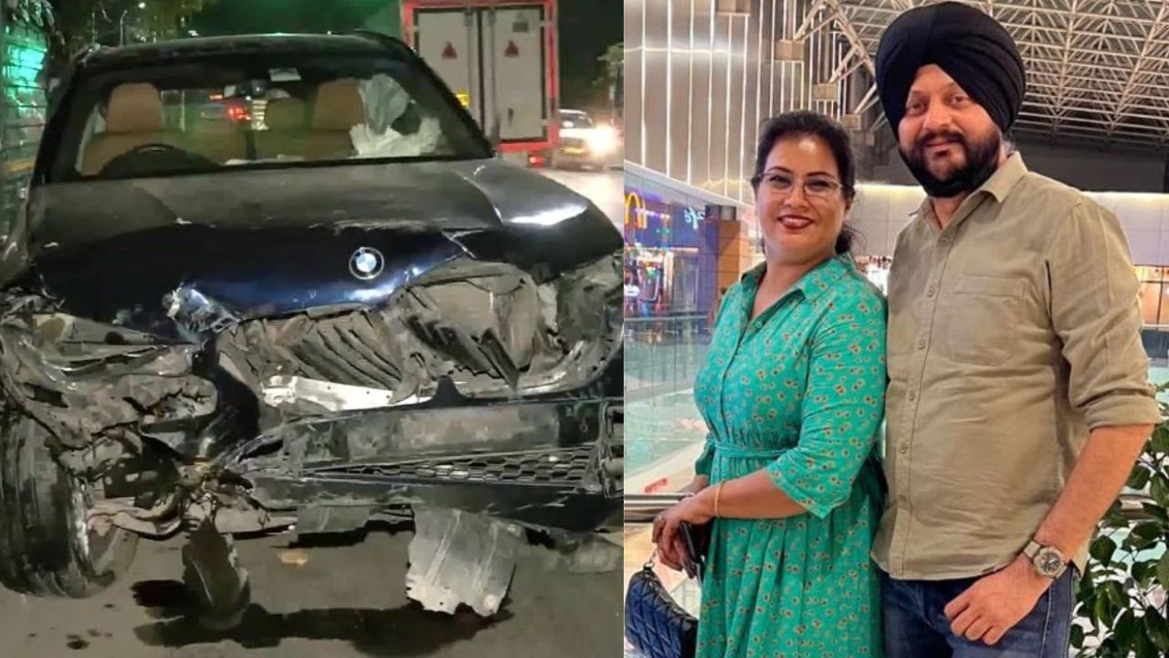 Delhi BMW crash