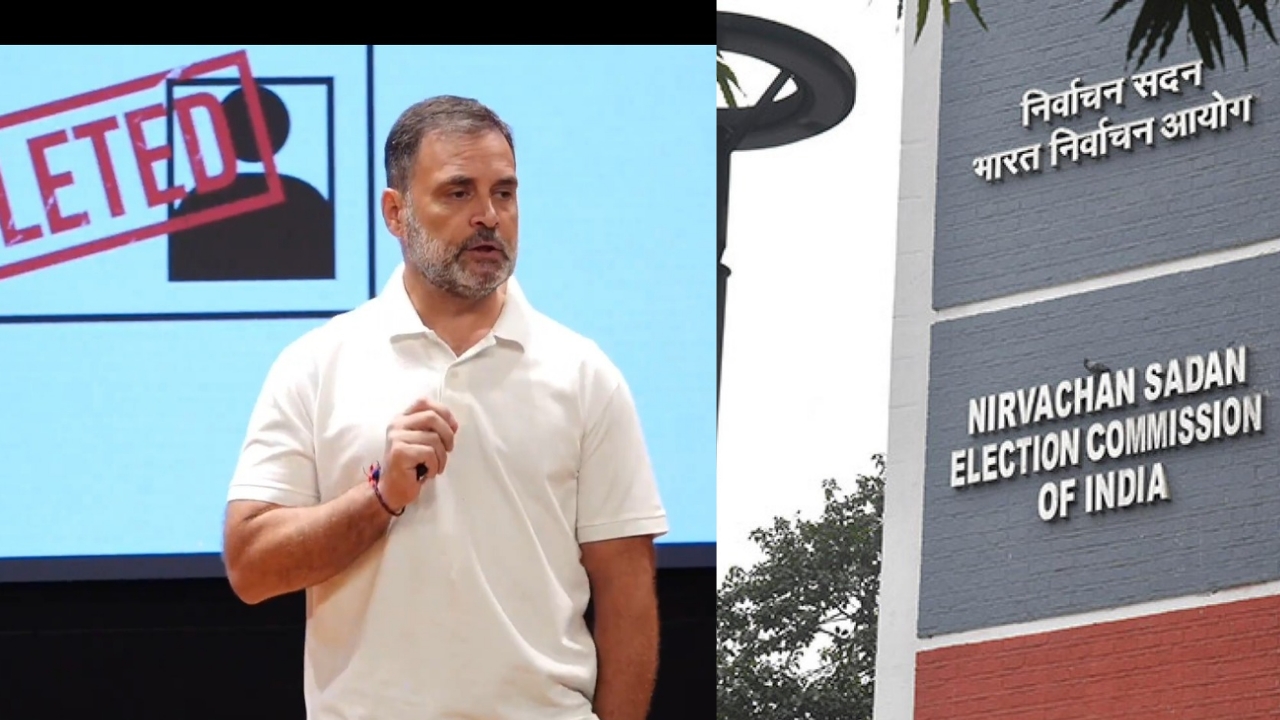 EC rejects Rahul Gandhi’s charge against CEC