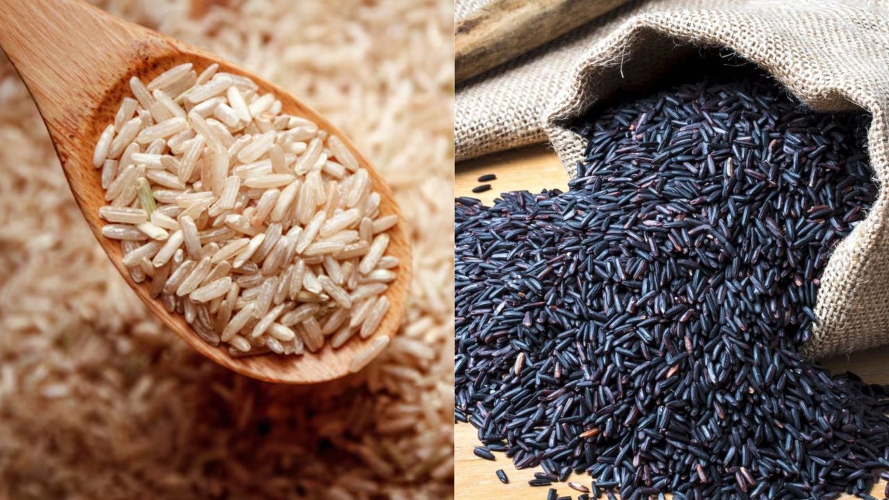 பழுப்பு அரிசி, கறுப்பு அரிசி