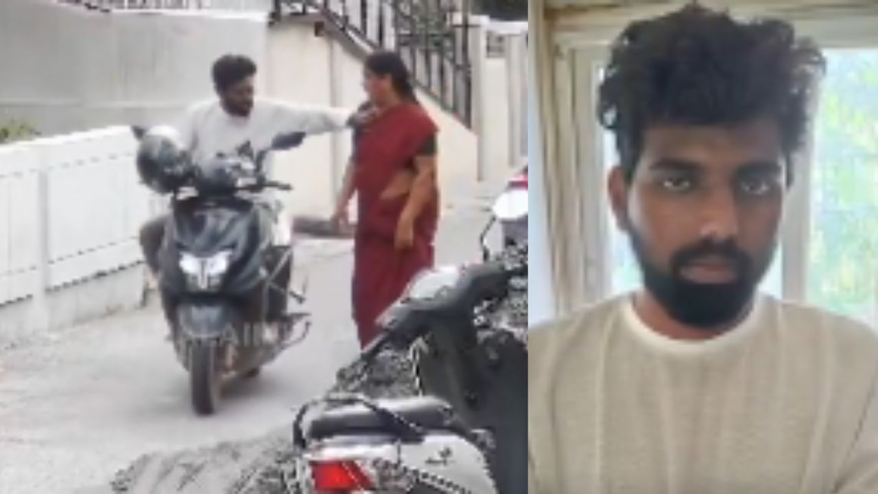 Krishnagiri Chain snatch