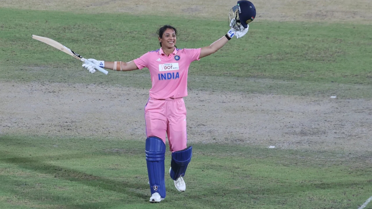 Smriti Mandhana fastest century
