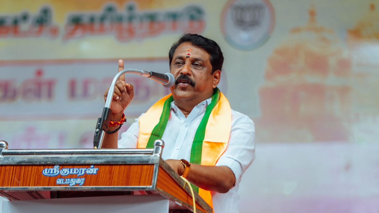 பாரதிய ஜனதா கட்சி மாநிலத் தலைவர் நயினார் நாகேந்திரன்
