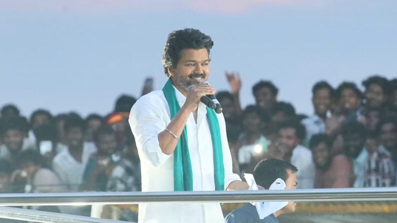 TVK Vijay delta district visit
