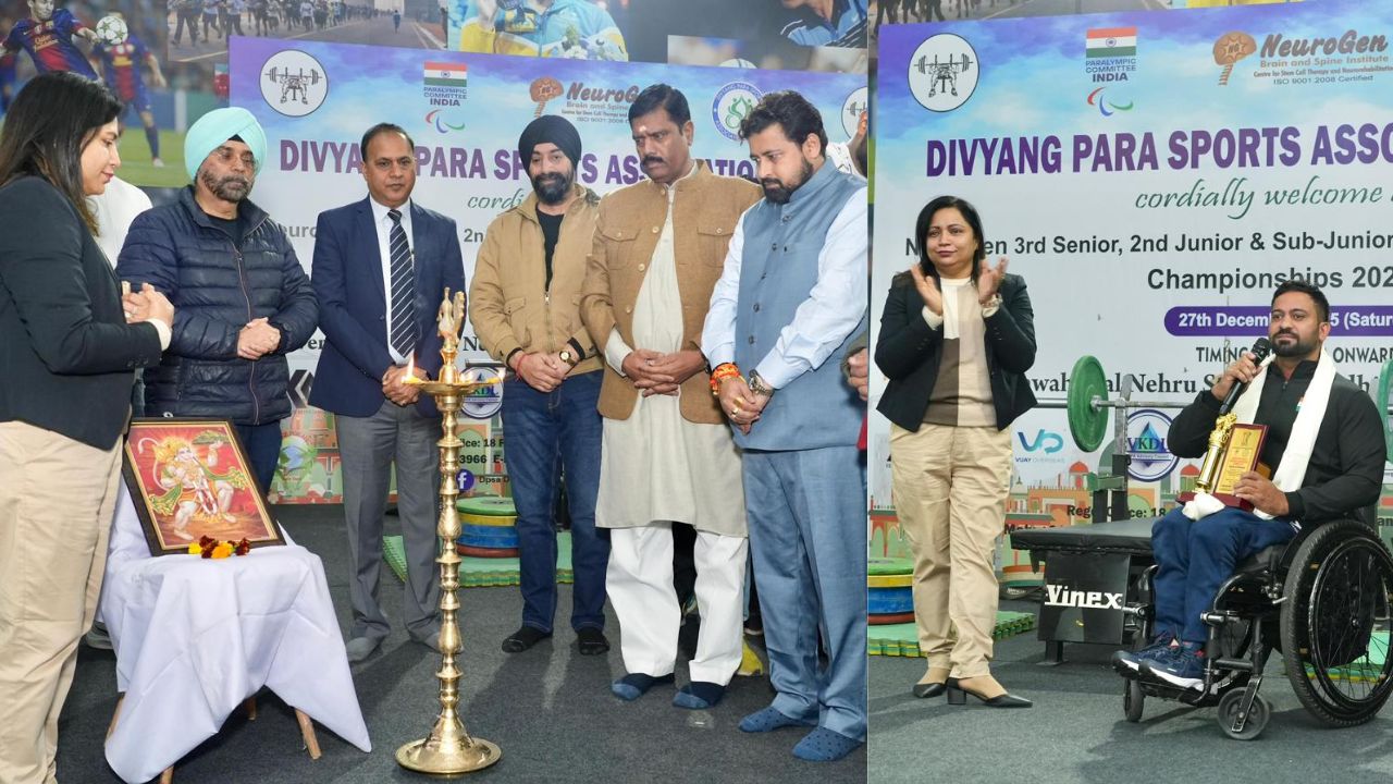 Delhi State Para Powerlifting Championships 2025-26