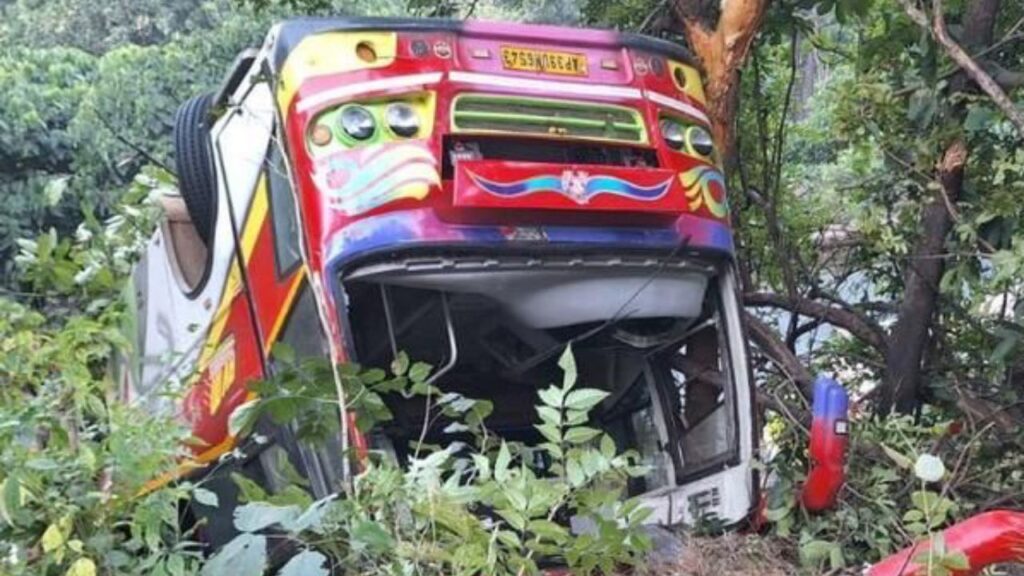 Andhra Pradesh bus accident 2025