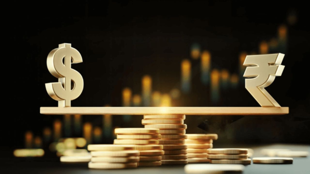 அமெரிக்க டாலருக்கு எதிரான இந்திய ரூபாய் மதிப்பு