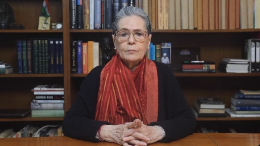 Sonia Gandhi on VB-G RAM G