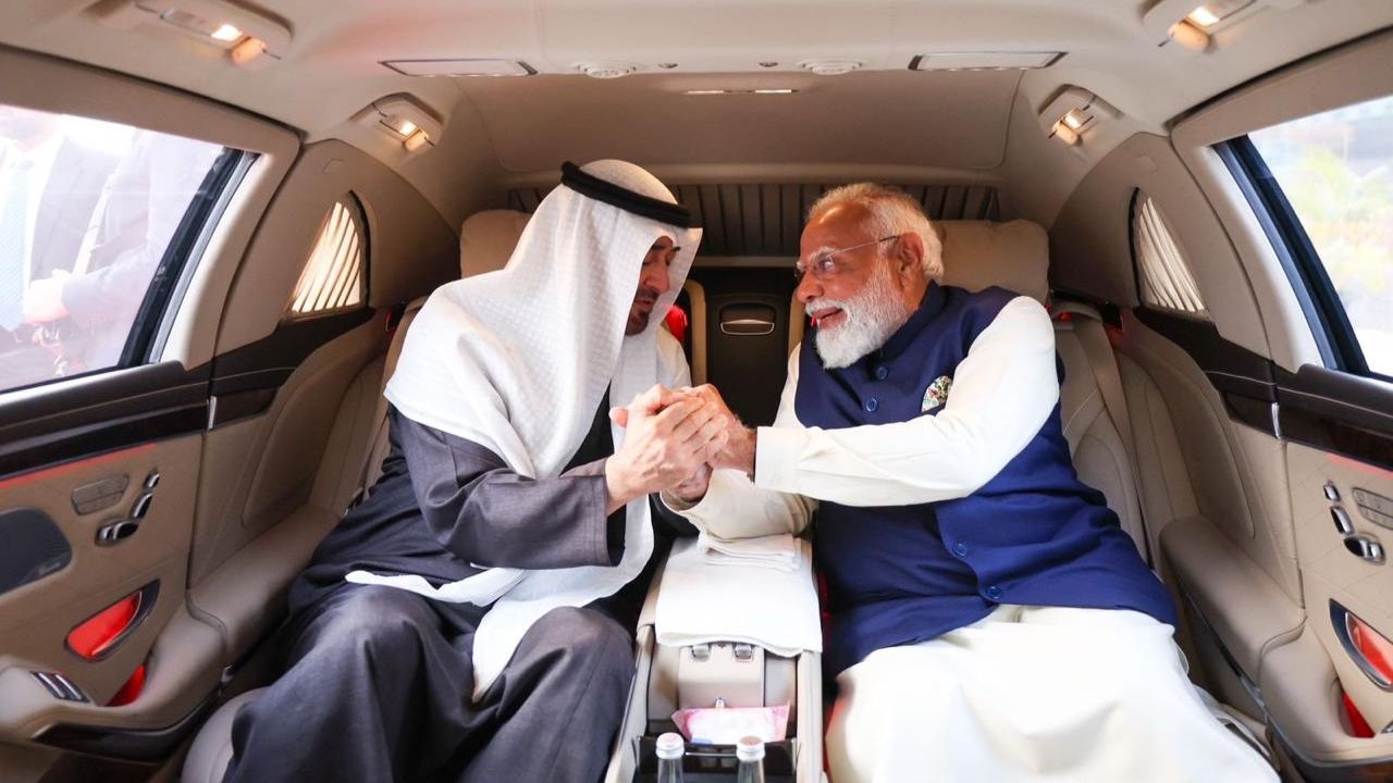 UAE President India Visit