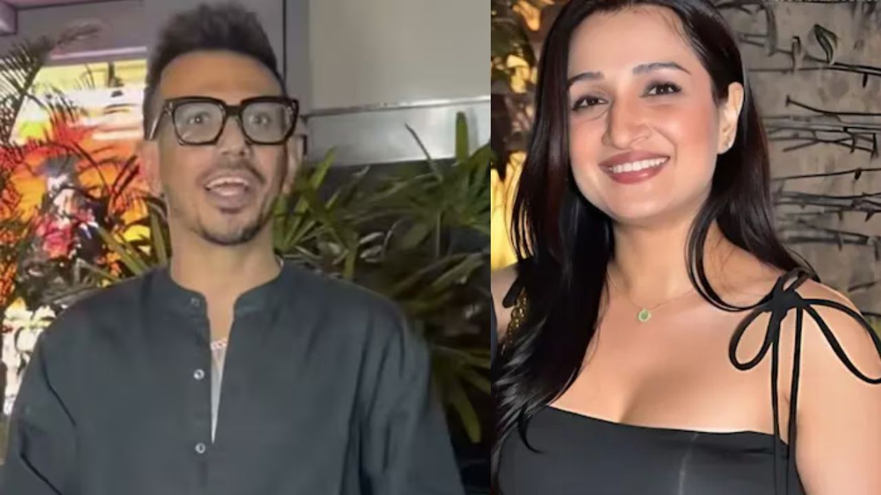 ஷெஃபாலி பாக்காவுடன் யுஸ்வேந்திர சஹால்