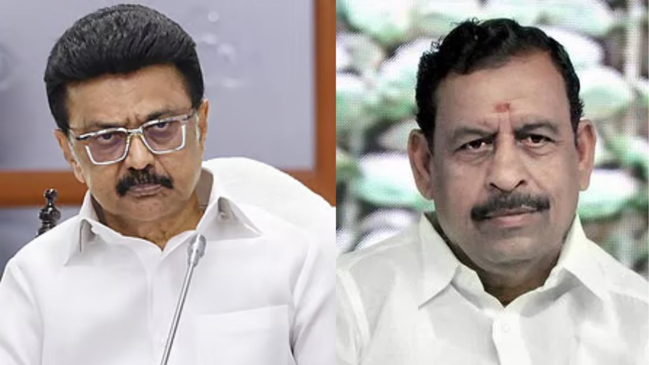 மு க ஸ்டாலின், ஓ எஸ் மணியன்
