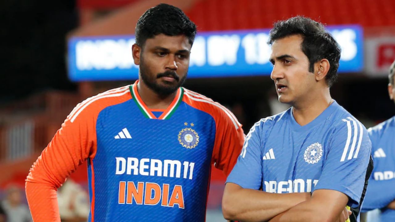 சஞ்சு சாம்சன், கௌதம் காம்பீர்
