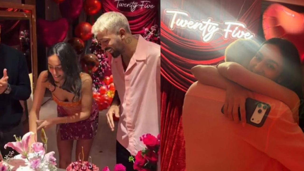 காதலி மஹீதா உடன் ஹர்திக் பாண்ட்யா