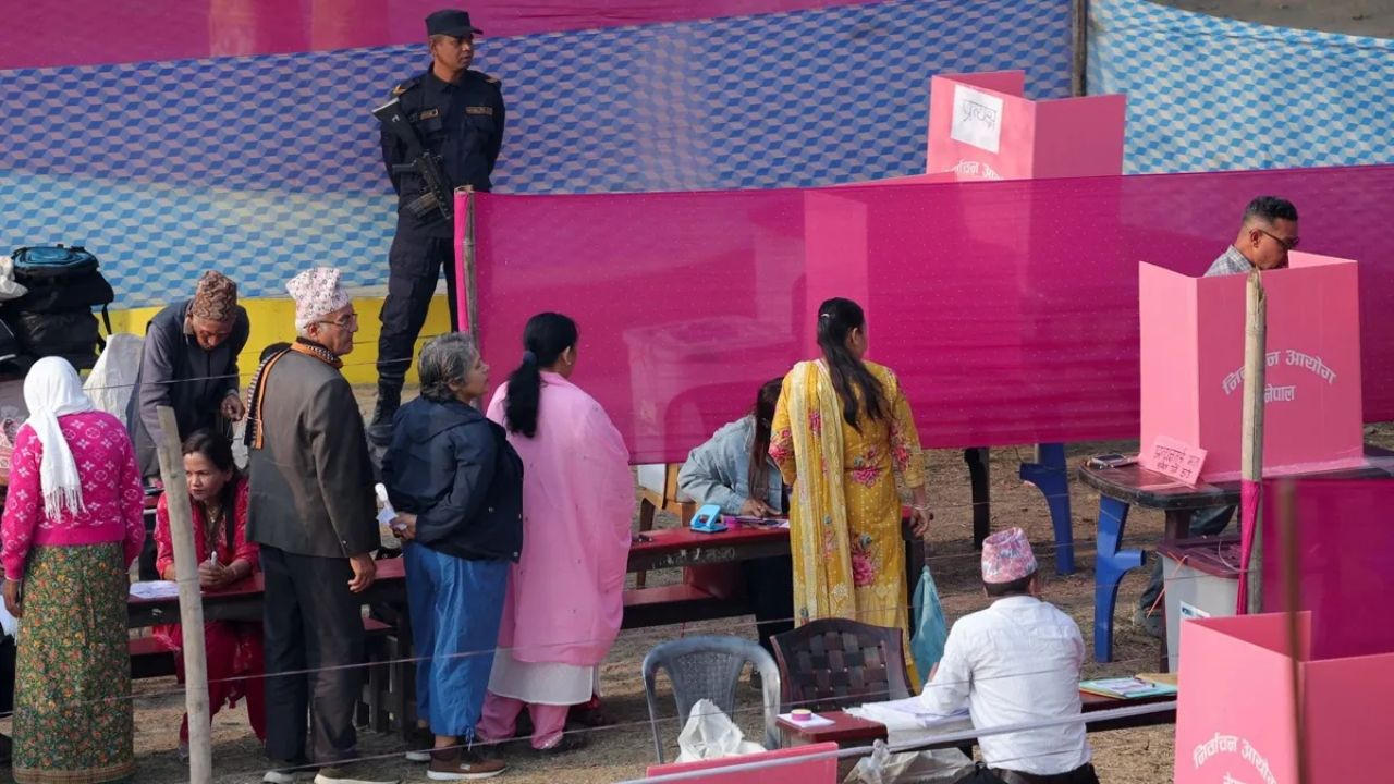 Voting in Nepal