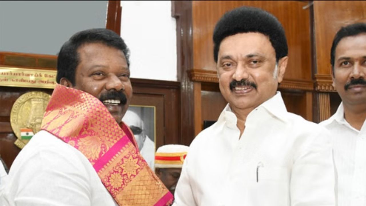 மு க ஸ்டாலின் உடன் செல்ல பெருந்தகை
