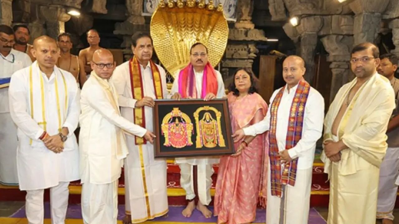 திருப்பதி திருமலையில் உச்ச நீதிமன்ற தலைமை நீதிபதி சூர்யகாந்த் சாமி தரிசனம்
