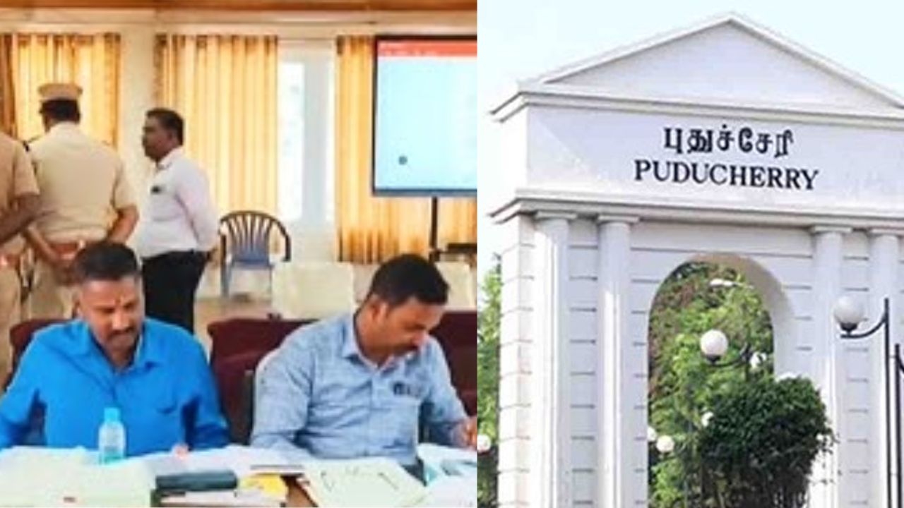 புதுச்சேரியில் தி.மு.க. வேட்புமனு தாக்கல்
