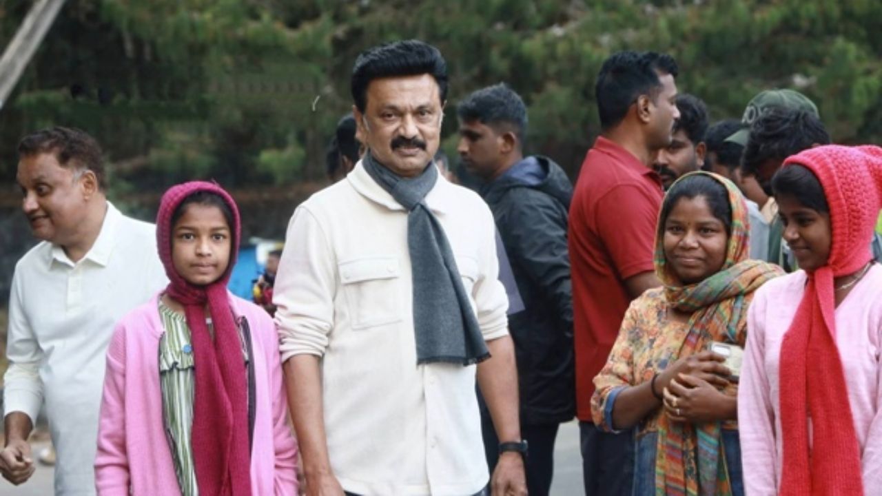 கொடைக்கானலில் மு.க ஸ்டாலின்