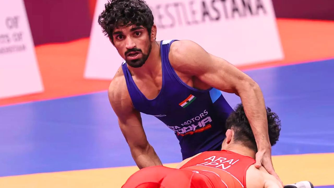 ஆசிய மல்யுத்த சாம்பியன்ஷிப்.. அமன் செராவத் தலைமை!