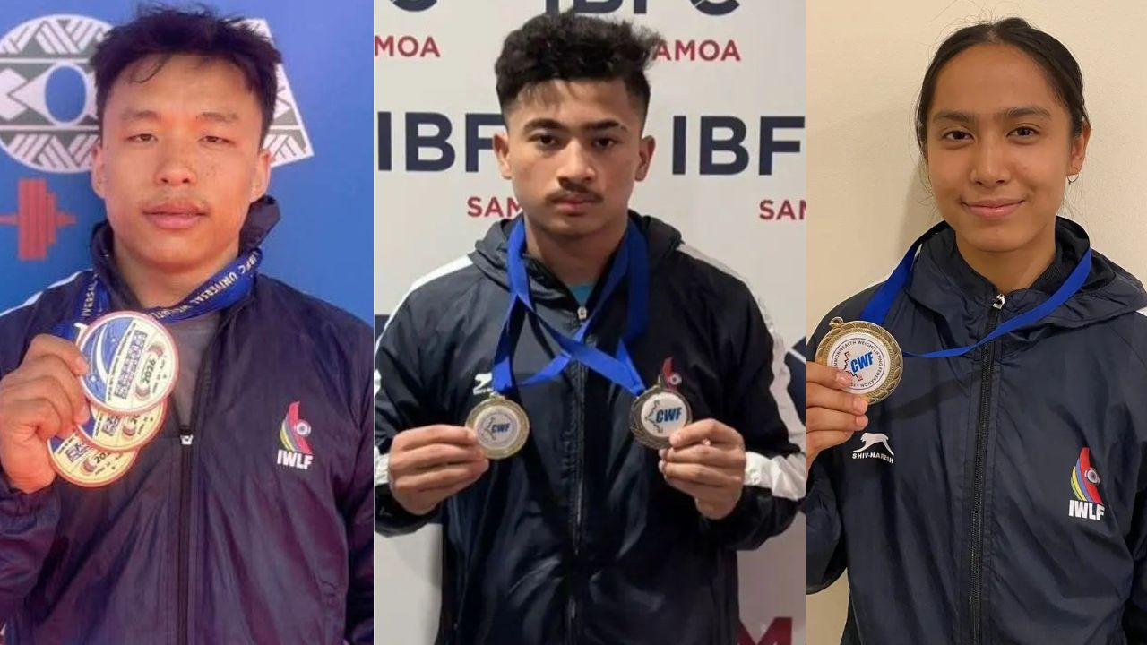 காமன்வெல்த் இளைஞர் பளுதூக்குதலில் 4 தங்கம் வென்ற இந்தியா