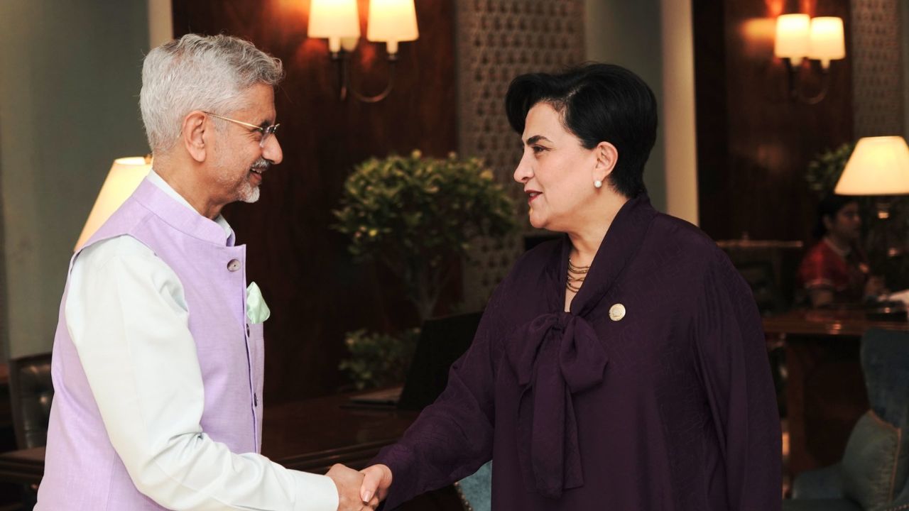 இந்திய - ஈக்வடார் வெளியுறவு அமைச்சர்கள் சந்திப்பு