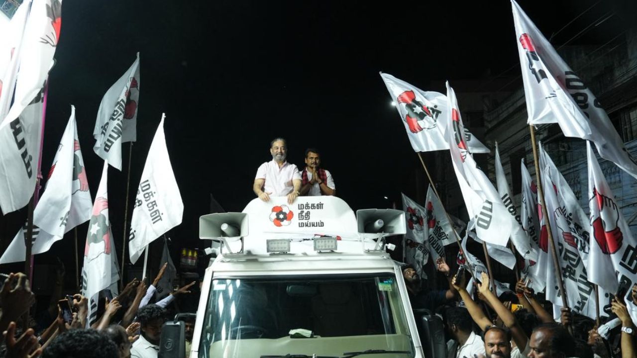 செந்தில் பாலாஜிக்கு ஆதரவாக வாக்கு சேகரித்த கமல்ஹாசன்
