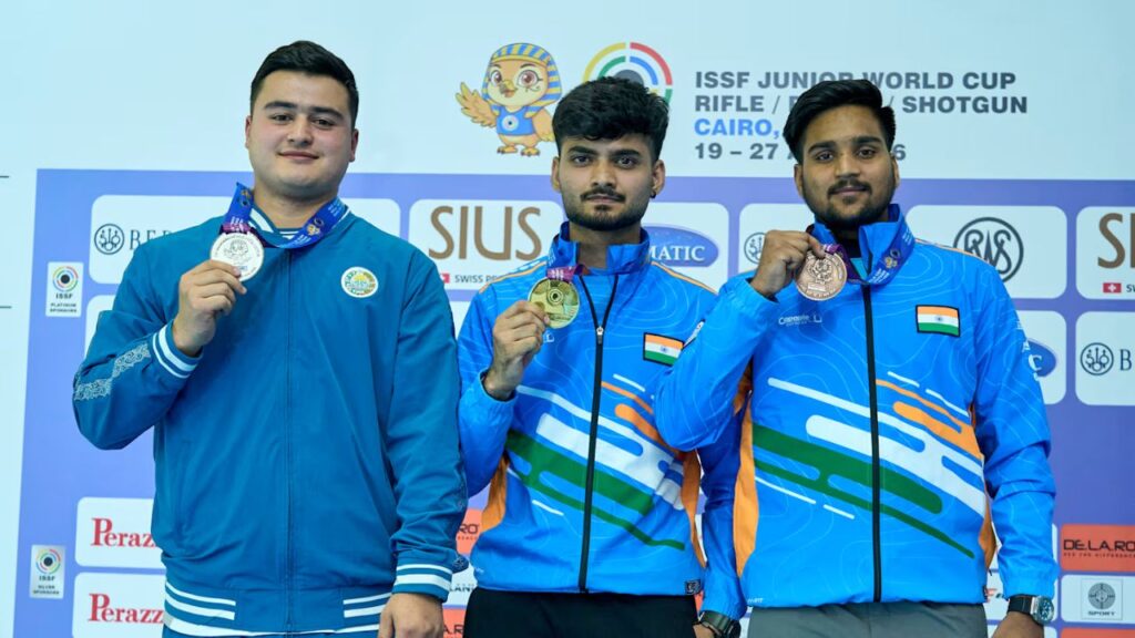 Shiva Narwal Wins ISSF Gold