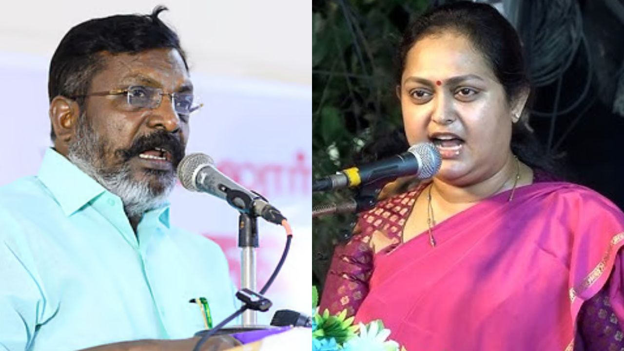 தொல் திருமாவளவன், விந்தியா
